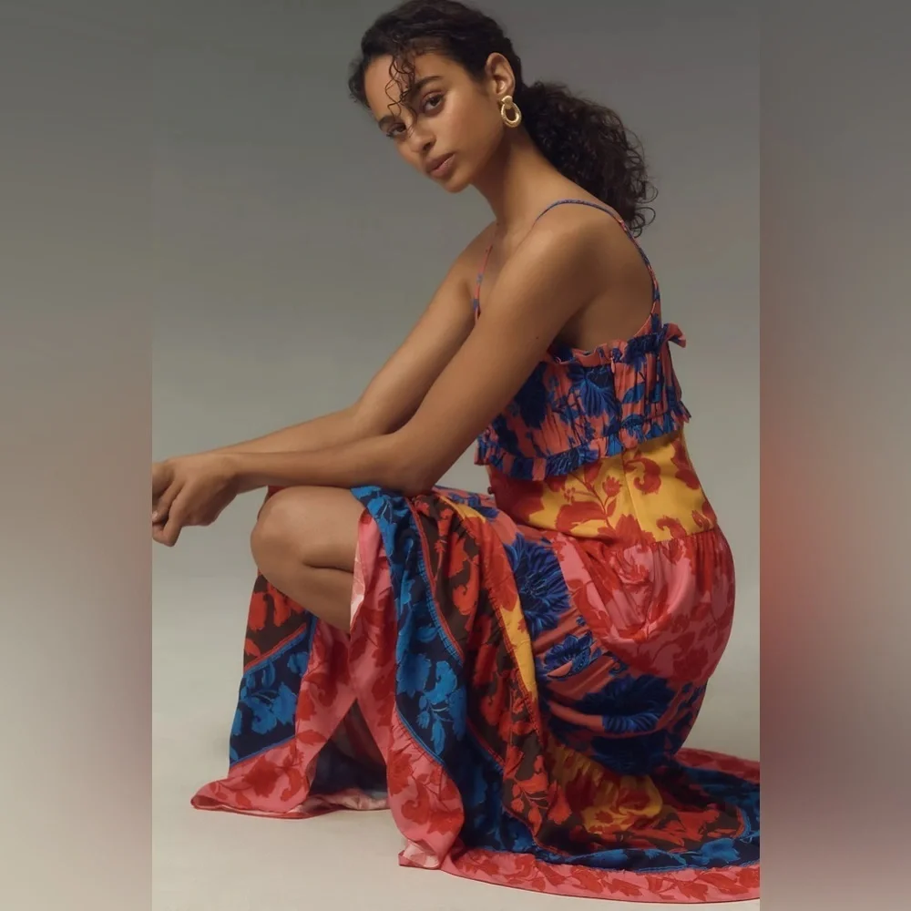 FARM Rio Multicolor Maxi Dress - Picture 2 of 4